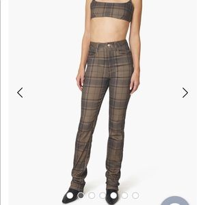 Weworewhat plaid icon jeans